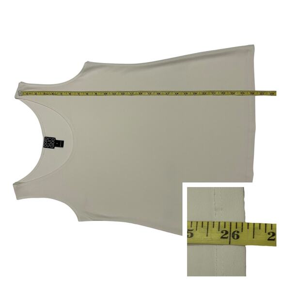 Ciara Sun Woo Mid-Length Tank - White - Small - Picture 3 of 9